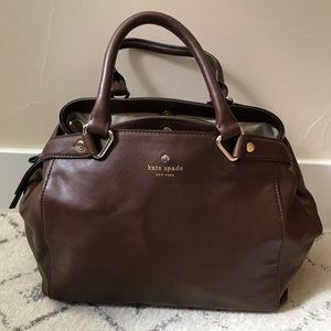 Kate Spade Brown Leather Satchel